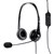 KENSINGTON STEREO USB HEADPHONES WITH MIC AND VOLUME CONTROL BLACK