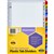 MARBIG INDEX DIVIDER MANILLA 131 TAB A4 ASSORTED