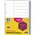 MARBIG INDEX DIVIDER PP 112 TAB A4 GREY