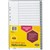 MARBIG DIVIDER PP AZ TAB FOOLSCAP GREY