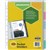 MARBIG COPYSAFE DIVIDER POCKET PP 5TAB A4 ASSORTED