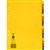 MARBIG DIVIDER MANILLA AZ TAB A4 BRIGHT ASSORTED