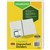 MARBIG DIVIDER UNPUNCHED MANILLA 5TAB A4 WHITE