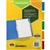 MARBIG DIVIDER INSERTABLE MANILLA 5TAB A4 WHITE