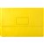 MARBIG SLIMPICK DOCUMENT WALLET FOOLSCAP YELLOW PACK 10