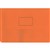 MARBIG SLIMPICK DOCUMENT WALLET FOOLSCAP ORANGE PACK 10