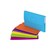 MARBIG SLIMPICK DOCUMENT WALLET FOOLSCAP BRIGHTS ASSORTED PACK 10