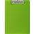 MARBIG CLIPFOLDER PE A4 SUMMER COLOURS LIME GREEN