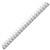REXEL PLASTIC BINDING COMB ROUND 21 LOOP 25MM A4 WHITE BOX 50