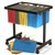 CRYSTALFILE SUSPENSION FILE TROLLEY BLACK