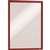 DURABLE DURAFRAME SIGN HOLDER ADHESIVE BACK A3 RED PACK 2