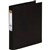 MARBIG LINEN RING BINDER PE 2D 25MM A4 BLACK