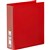 MARBIG CLEARVIEW INSERT RING BINDER 2D 50MM A4 RED
