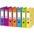 MARBIG LINEN LEVER ARCH FILE PE 75MM A4 ASSORTED BOX 10