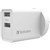 VERBATIM USB CHARGER DUAL PORT USBA 24A WHITE