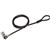 KENSINGTON N17 LAPTOP LOCK DELL WEDGE SHAPE SLOT COMBINATION