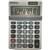 INITIATIVE DESKTOP CALCULATOR 12 DIGIT DUAL POWERED SMALL GREY