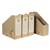 MARBIG MAGAZINE BOX GREY PACK 4