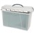CRYSTALFILE CARRY CASE CLEAR LID  CLEAR BASE