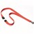 DURABLE LANYARD METAL HOOK RED PACK 10