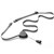 DURABLE TEXTILE LANYARD FLEX WITH BADGE REEL GREYBLACK PACK 10