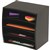 MARBIG STORAFILE ORGANISER WOODEN 4 TIER BLACK