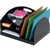 MARBIG DESKTOP ORGANISERS METAL 2 WAY BLACK
