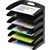 MARBIG DESKTOP ORGANISERS METAL 6 TIER BLACK