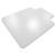 MARBIG DURAMAT CHAIRMAT PVC KEYHOLE LOW PILE CARPET 910 X 1210MM