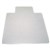MARBIG DURAMAT CHAIRMAT PVC KEYHOLE LOW PILE CARPET 1140 X 1340MM