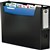 MARBIG PORTABLE ORGANISER FILE WITH TABS A4 BLACK