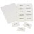 REXEL ID CONVENTION BADGE INSERT CARDS WHITE PACK 250