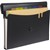 MARBIG EXPANDING FILE WITH 7 REMOVABLE POCKETS PP A4 BLACK