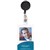 REXEL ID RETRACTABLE ID CARD HOLDER REEL BLACK