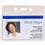 REXEL ID POUCH SOFT LANDSCAPE 94 X 78MM CLEAR PACK 10