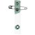 REXEL ID BADGE STRAP CLIP AND PIN CLEAR PACK 50