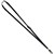REXEL ID LANYARD FLAT STYLE WITH ALLIGATOR CLIP BLACK PACK 10