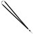 REXEL ID LANYARD FLAT STYLE WITH SWIVEL CLIP BLACK PACK 10