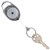 REXEL ID RETRACTABLE SNAP LOCK KEY HOLDER REEL GREY