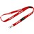 REXEL ID LANYARD PREPRINTED VISITOR RED PACK 5