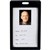 REXEL ID CARD HOLDER PORTRAIT BLACK PACK 6
