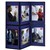 NOBO DISPLAY BOARD 6 PANEL PORTABLE 900 X 600MM BLUE