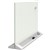 QUARTET DESKTOP MAGNETIC GLASSBOARD PANEL 430 X 584MM WHITE