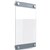 QUARTET INFINITY GLASSBOARD CUSTOMIZABLE 279 X 432MM WHITE
