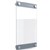 QUARTET INFINITY GLASSBOARD CUSTOMIZABLE 216 X 279MM WHITE