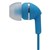 MOKI NOISE ISOLATION EARBUDS WITH MICROPHONE AND CONTROL BLUE