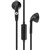 MOKI STEREO EARPHONES WITH INLINE MIC BLACK