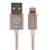 MOKI SYNCHARGE BRAIDED CABLE USBA TO LIGHTNING 900MM ROSE GOLD