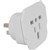 MOKI AUNZ TRAVEL ADAPTOR FOR WORLD INBOUND WHITE