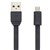 MOKI SYNCHARGE CABLE USBA TO MICROUSB 100MM BLACK